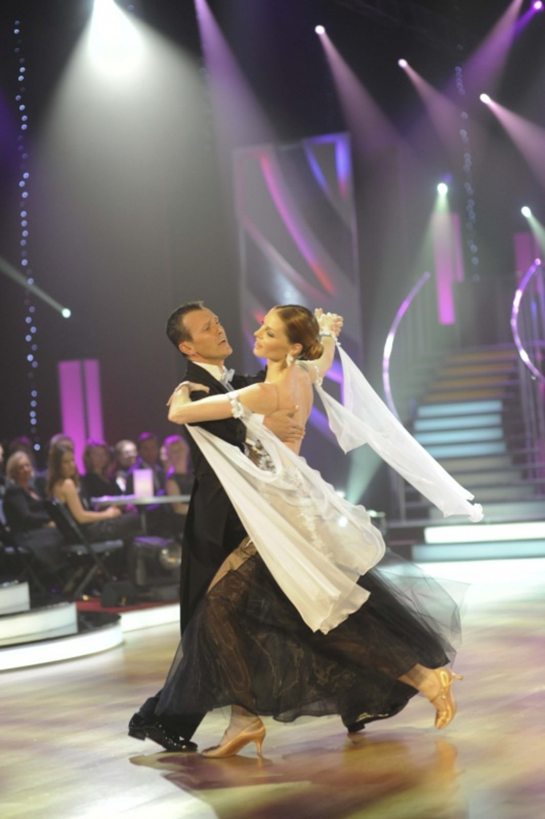 Pavlína Němcová s tanečníkem Janem.
