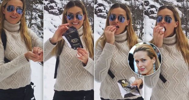 Originální recept Petry Němcové: Zmrzlina ze sněhu a čokolády!