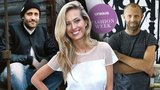 Topmodelka Petra Němcová hvězdou fashion weeku: Doprovod jí dělají dva fešní Italové