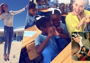 Petra Němcová na Haiti