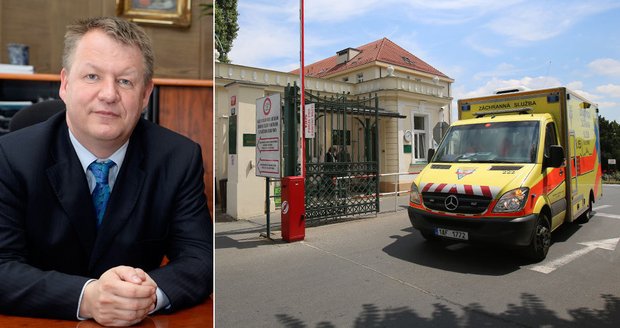 Ministr zdravotnictví Svatopluk Němeček (ČSSD) musel místo do vlády náhle do nemocnice