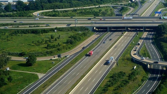německá dálnice (ilustrační foto)