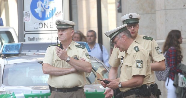 Německá policie (ilustrační foto).