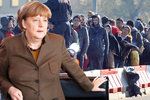 Merkelová varuje: Uprchlická krize postihne celou Evropu.