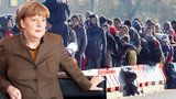 Nový uprchlický rekord. K Merkelové dorazila za listopad „Plzeň“ migrantů