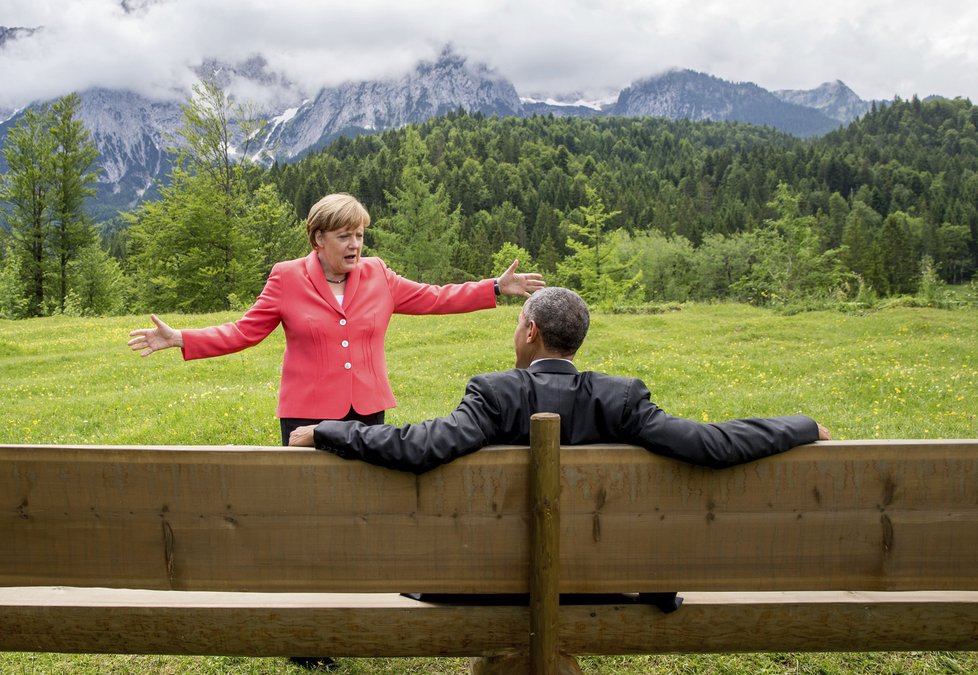 Archivní snímky z vlády německé kancléřky Angely Merkelové.
