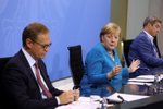 Tisková konference německé kancléřky Angely Merkelové (10.8.2021)
