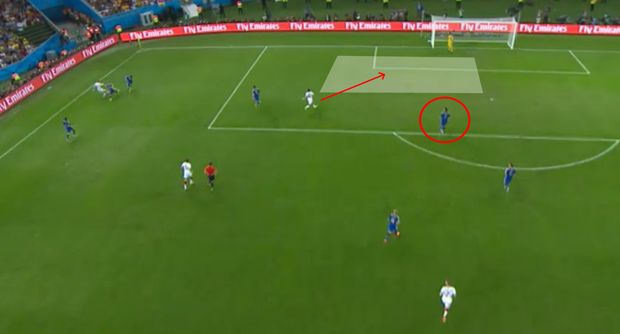 Stoper Demichelis nenese na obdržené brance takový podíl viny jako jeho kolega Garay, který i z nedostatku sil nedokázal včas vrátit do pokutového území a zabránit Götzemu ve vstřelení branky. Stoper Demichelis nenese na obdržené brance takový podíl viny jako jeho kolega Garay, který i z nedostatku sil nedokázal včas vrátit do pokutového území a zabránit Götzemu ve vstřelení branky.