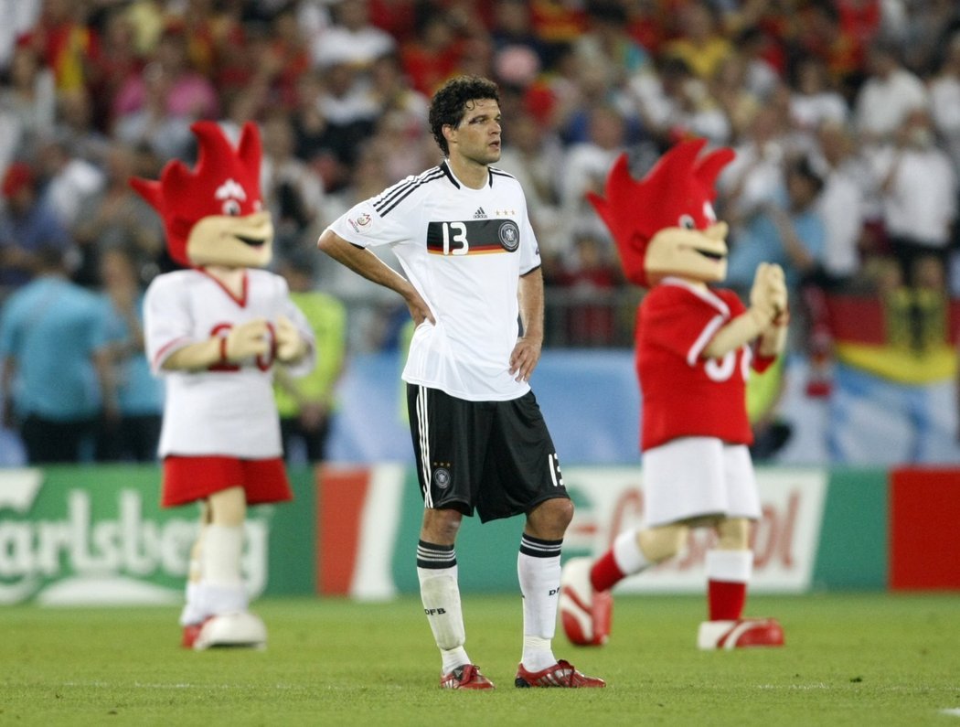 Smutek německých fotbalistů