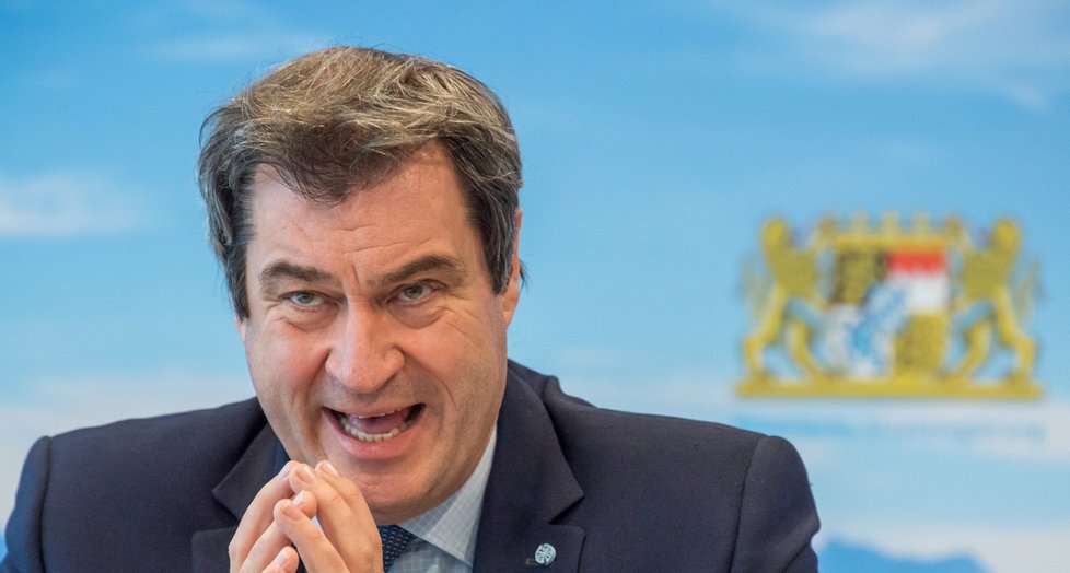 Bavorský premiér Markus Söder