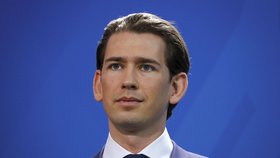 Rakouský kancléř Sebastian Kurz.