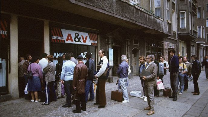 Život ve východním Berlíně v dobách vlády komunistů