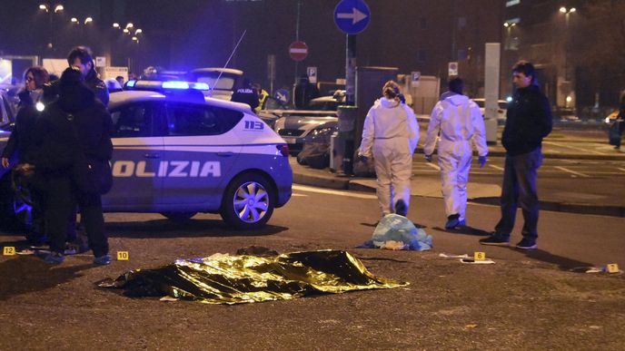 Anis Amri byl zastřelen nedaleko Milána v Itálii.