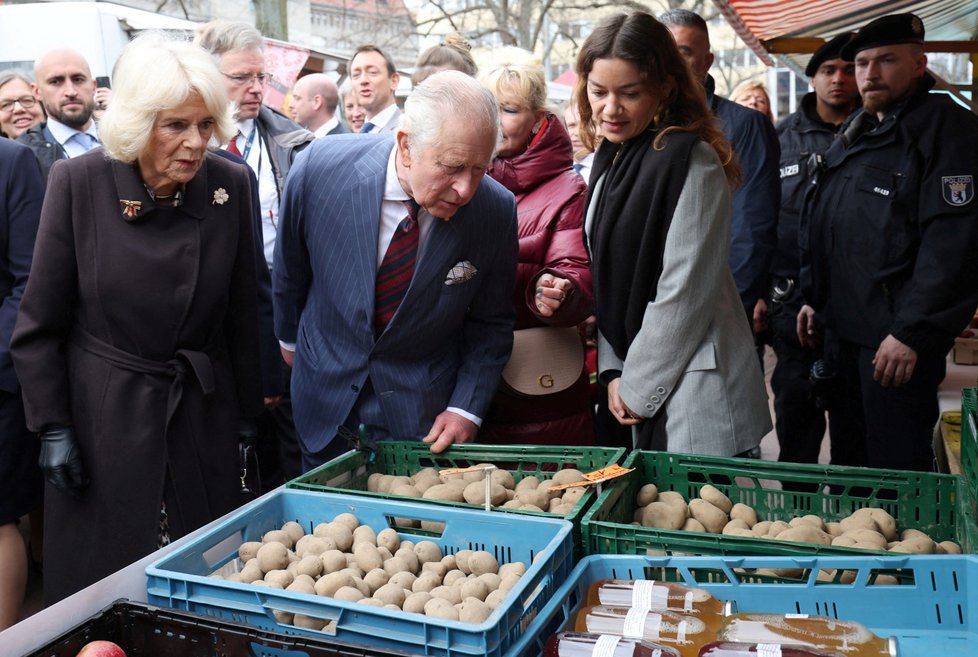 Návštěva krále britského Karla III. a Camilly v Německu (30.3.2023)