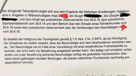 Zatykač na údajné vrahy 35letého Němce v Chemnitzu, který na internetu zveřejnily krajně pravicové skupiny