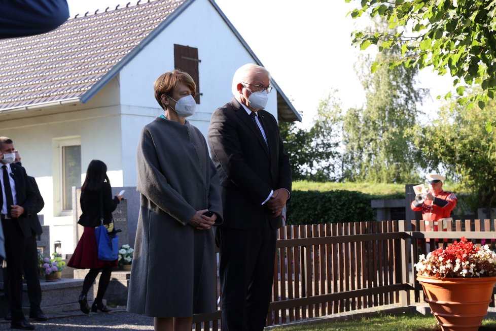 Německý prezident Frank-Walter Steinmeier uctil památku T.G. Masaryka.