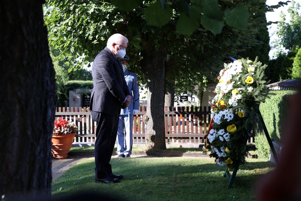 Německý prezident Frank-Walter Steinmeier uctil památku T.G. Masaryka.