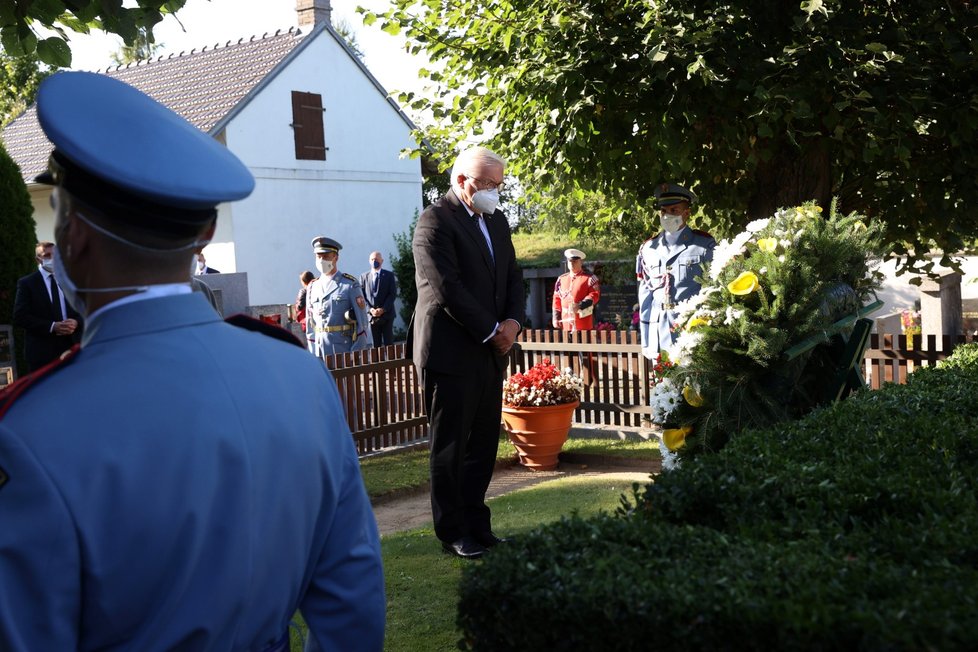 Německý prezident Frank-Walter Steinmeier uctil památku T.G. Masaryka.