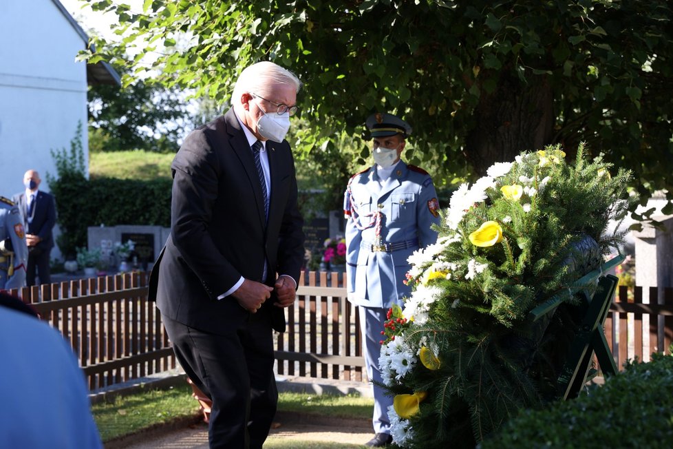 Německý prezident Frank-Walter Steinmeier uctil památku T.G. Masaryka.