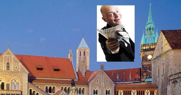 Městečkem Braunschweig obchází tajemný dárce a rozdává eura, nikdo netuší, kdo to je!