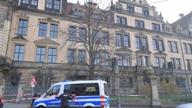 Zloději vykradli historickou drážďanskou klenotnici Grünes Gewölbe