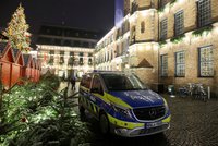 Vánoční trhy v Düsseldorfu uzavřela policie. Kvůli obavám z útoku, jako byl ten v Berlíně