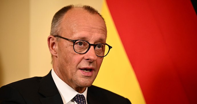 Německý kancléř Friedrich Merz