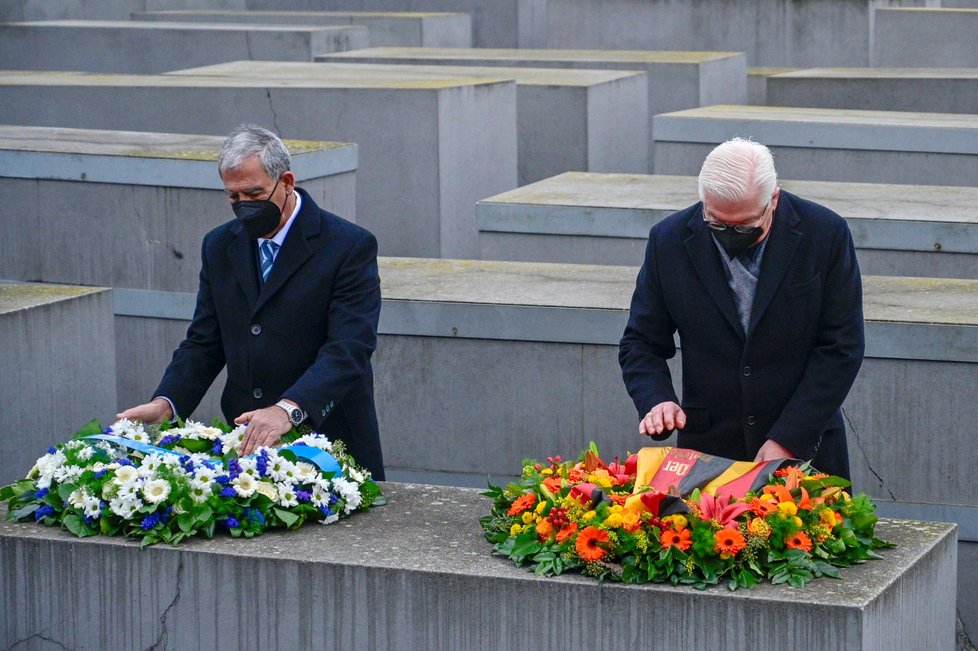 Mezinárodní den památky obětí holocaustu v Německu: Památku uctil i prezident Frank-Walter Steinmeier (27.1.2022)