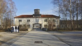 Koncentrační tábor v Dachau.