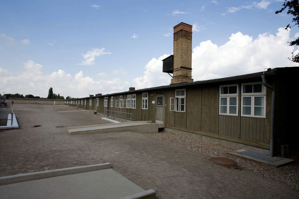 Koncentrační tábor v Dachau.