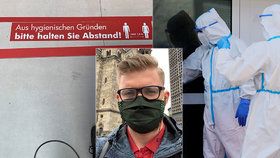 Čech Ondřej prožil pandemii v Německu.