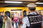 Německá policie v ulicích