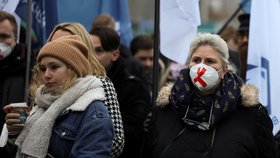 Protesty proti koronavirovým opatřením v Německu (11. 12. 2021))