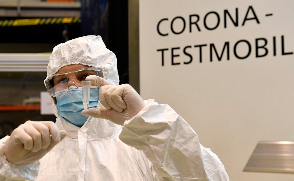 Testování na koronavirus v Německu (16.10.2020)