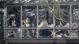 Pavilon opic v zoo v německém Krefeldu lehl popelem.
