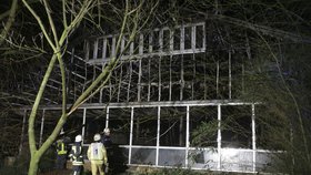 Tragický požár pavilonu opic v německém Krefeldu