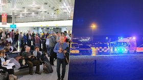 Provoz na letišti v Hannoveru přerušil zdrogovaný řidič, který vjel na vzletovou plochu, (29.12.2018).