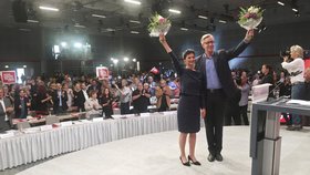 Sjezd německé opoziční strany Levice v Hannoveru