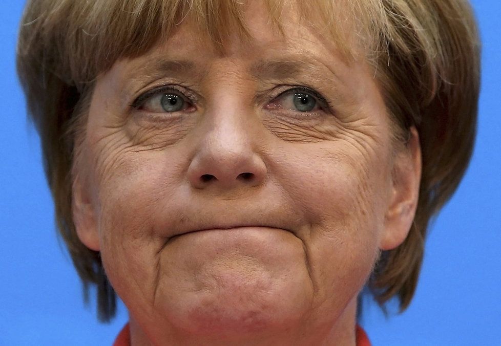 Angela Merkelová přiznala nepřipravenost Německa na uprchlíky.