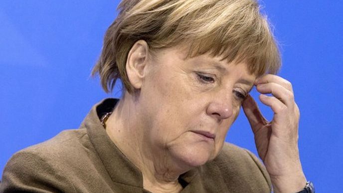 Angela Merkelová má dilema