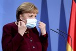 Německá kancléřka Angela Merkelová (19. 3. 2021)
