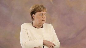 Kancléřka Merkelová na návštěvě u prezidenta Steinmeiera (27.6. 2019)