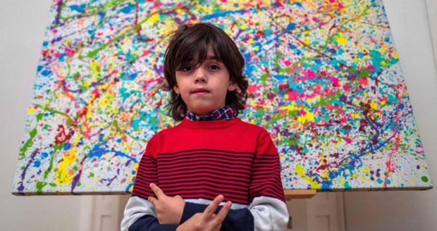 Z klučiny (7) roste nový Picasso. Prodává obrazy za statisíce a chystá výstavu v Paříži 