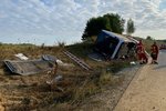V Německu havaroval autobus s českými turisty vracejícími se z Itálie