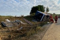 Nehoda autobusu s českými turisty z Itálie: 10 zraněných v Německu! Příčinou mikrospánek?