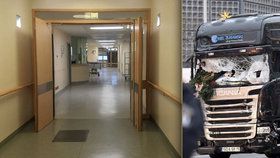 Do nemocnice, kam po vánočním útoku přivezli 13 raněných, policie zatím nepřišla.