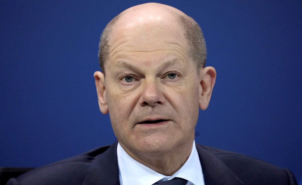 Německý kancléř Olaf Scholz (17. 3. 2022)