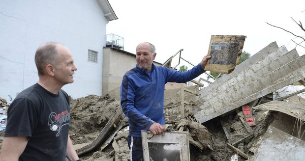 Červnové povodně napáchaly v Německu velké škody.