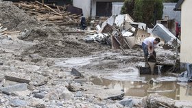 Město Simbach am Inn utrpělo záplavami nejvíce.