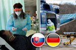 Německo plánuje pomoct slovenským pacientům hospitalizovaným s covidem
